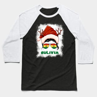 Bolivia girl, Bolivian Christmas gift , Regalo Navidad Bolivia Baseball T-Shirt